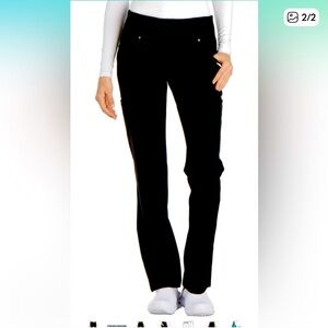 Cherokee Scrubs for Women Mid Rise Straight Leg Scrub Pants